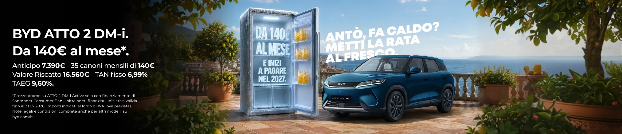 Offerte Gamma Ibrida Super DM-i: Atto 2 DM-i con Finanziamento